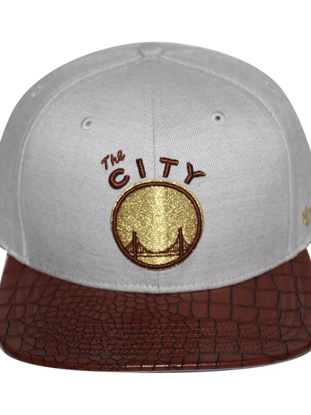 47 Brand Golden State Warriors “The City” Orinoco 47 Captain Grey/Brown/Gold Cap